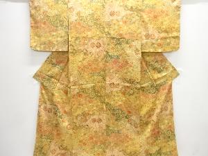 花古典柄小紋着物